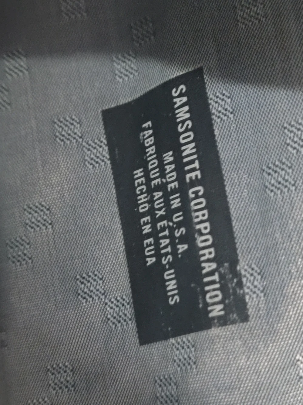 Samsonite Dark Green Hard Shell Suitcase